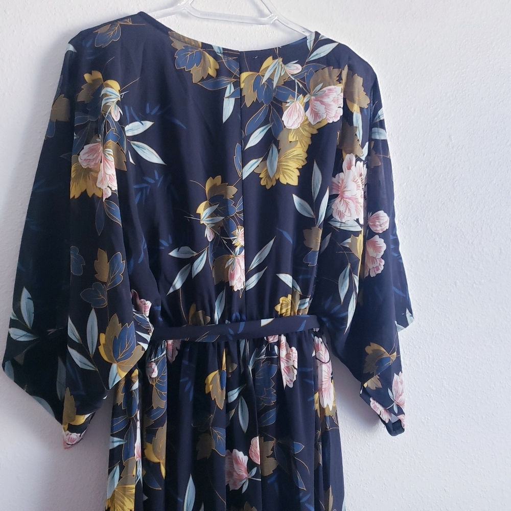 Baltic Born Kia Kimono Maxi Dress Short Sleeve New Without Tags Floral SOLD OUT - Picture 8 of 10